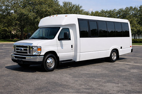 18-passenger minibus available for charter in Woodbridge, NJ